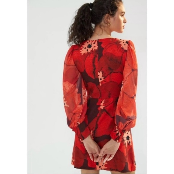 Anthropologie Hutch poppy mini dress - Picture 2 of 4